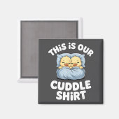 Aimant Cute Sleeng Ducks This Is Our Cuddle  (Recto/Verso)