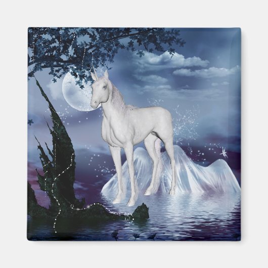 Aimant Cute Unicorn Imaginaire 1 (Devant)