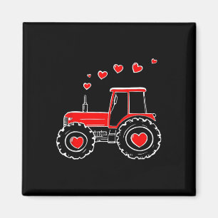 Aimant Cute Valentine Tracteur Camion Baby Toddler Farm