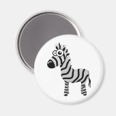 Aimant Cute zebra (Recto/Verso)