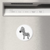 Aimant Cute zebra (In Situ (Lave-vaisselle))