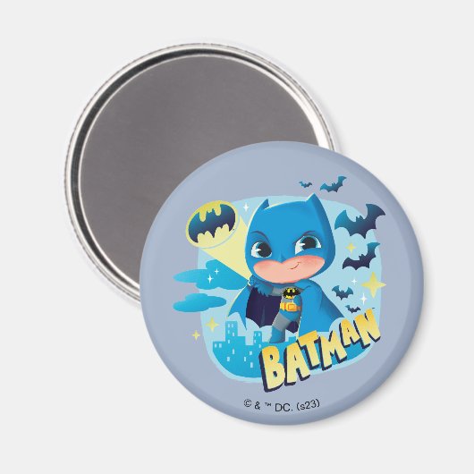 Aimant Cuter than mignon Batman (Recto/Verso)
