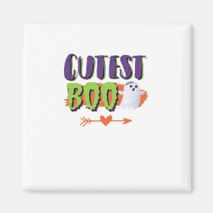 Aimant Cutest Boo Halloween Drôle Décontracté