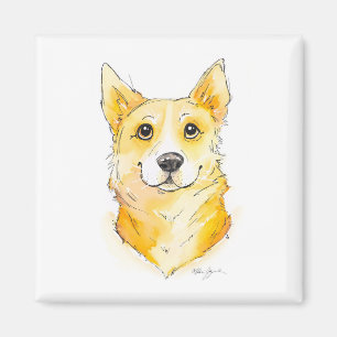 Aimant Cutie Corgi