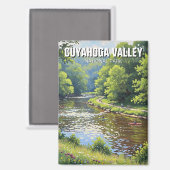 Aimant Cuyahoga Valley National Park Ohio Travel (Recto/Verso)