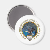 Aimant Cyber-commandement américain (Recto/Verso)