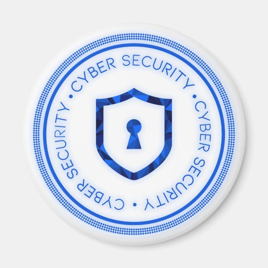 AIMANT CYBER SECURITY BADGE SEAL (Devant)