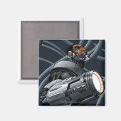 Aimant Cyborg & Bust d'arme (Recto/Verso)