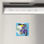 Aimant Cycle Batgirl (In Situ (Lave-vaisselle))