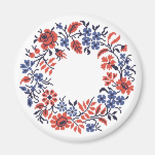 Aimant Cycle des fleurs (Devant)