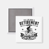 Aimant Cycle du régime de retraite (Recto/Verso)