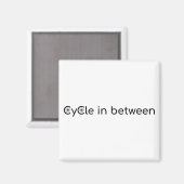 Aimant Cycle entre (Recto/Verso)