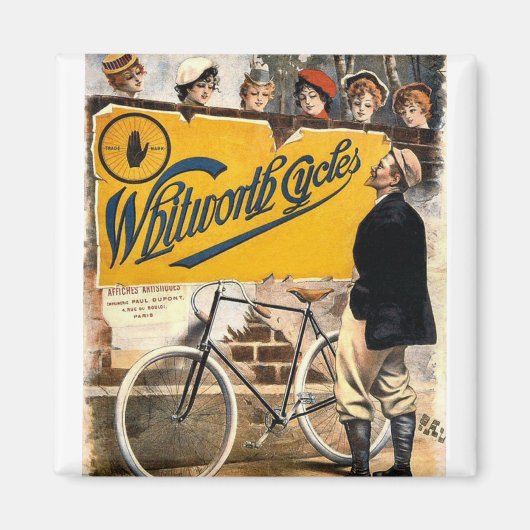 Aimant Cycles Whitworth (Devant)