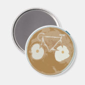 Aimant Cyclisme Art Latte (Recto/Verso)