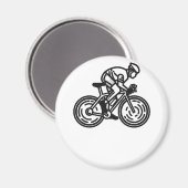 Aimant cycliste (Recto/Verso)