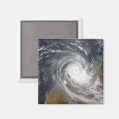 Aimant Cyclone tropical Billy sur l'Australie 2 (Recto/Verso)