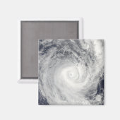 Aimant Cyclone tropical Oli au large de Tahiti (Recto/Verso)