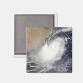 Aimant Cyclone tropical Phet dans la mer d'Oman (Recto/Verso)