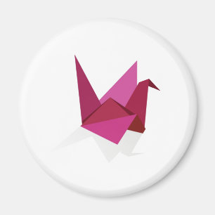 Aimant cygne d'origami