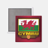 Aimant Cymru (Pays de Galles) (Recto/Verso)