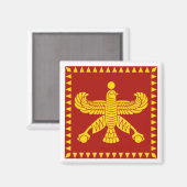 Aimant Cyrus le grand drapeau standard (Recto/Verso)