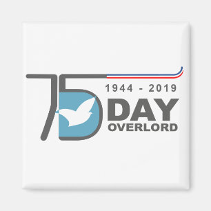 Aimant D-Day Overlord 1944 2019