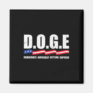 Aimant D.o.g.e Doge Département de l'efficacité gouvernem