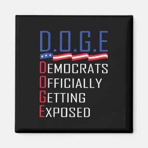 Aimant D.o.g.e Doge Département de l'efficacité gouvernem