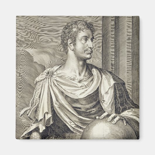Aimant D. Octavius Augustus (63 BC - 14 AD) Empereur de R (Devant)