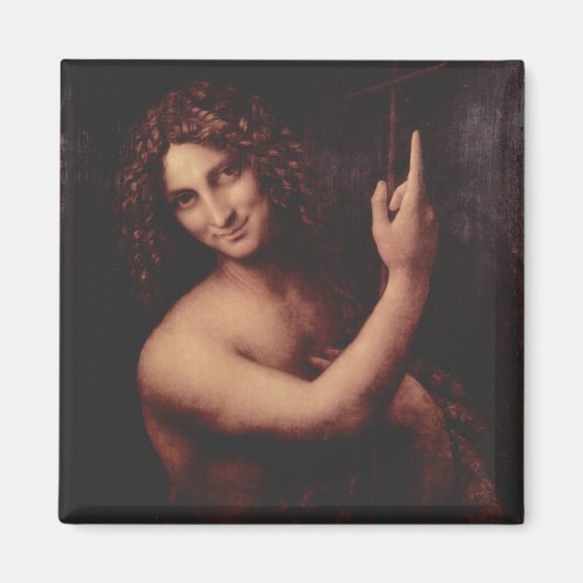 Aimant Da Vinci, Léonard - Saint Jean le Baptiste (Devant)