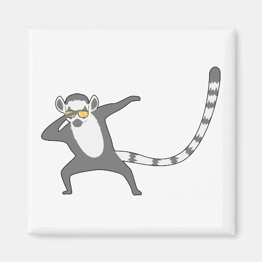 Aimant Dab lemur (Devant)