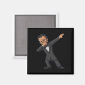 Aimant Dabbing Abraham Lincoln 4 juillet Abe Dab Boys G (Recto/Verso)