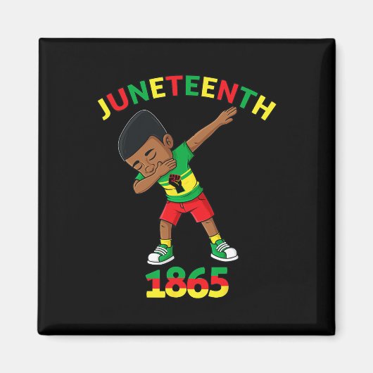 Aimant Dabbing Black King Junetten 1865 Brown Skin Boys (Devant)