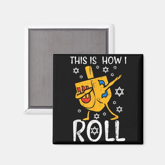 Aimant Dabbing Elf Squad Christmas Matching Family Men Bo (Recto/Verso)