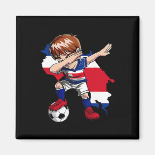Aimant Dabbing Football Garçon de Jersey Costaricien Cost
