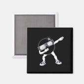 Aimant Dabbing Total Solar Eclipse 2024 Fun Dab Boys Girl (Recto/Verso)