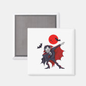 Aimant Dabula Vampire Comte D'Halloween Dabula Gif (Recto/Verso)