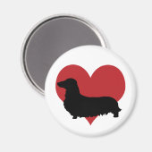 Aimant Dachshund (Recto/Verso)