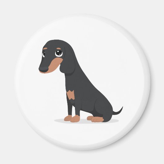 Aimant Dachshund (Devant)