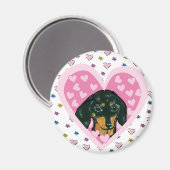 Aimant Dachshund (Recto/Verso)