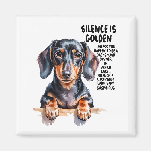 Aimant Dachshund Ideas For Women & Novelty Miniature (Devant)