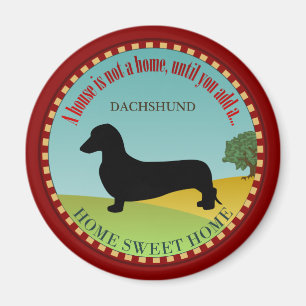 Aimant Dachshund [lisse]