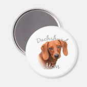 Aimant Dachshund Maman 2 (Recto/Verso)