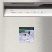 Aimant Dachshund miniature 3 (In Situ (Lave-vaisselle))