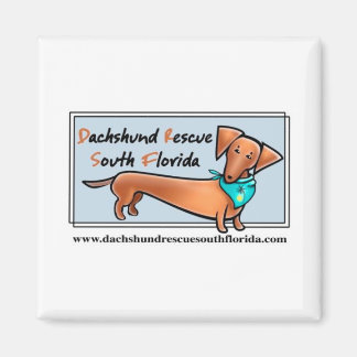 Aimant Dachshund Secourt Sud Floride