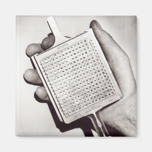Aimant Dactylographiez les blocs