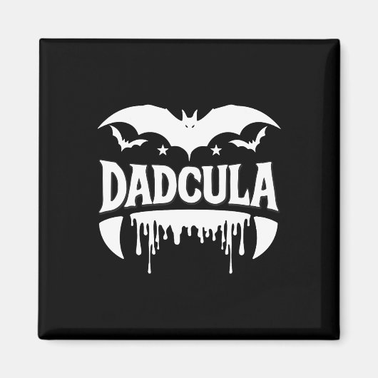 Aimant Dadcula Halloween Bat Vampire Fangs effet de flux (Devant)
