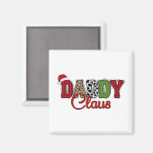 Aimant Daddy Claus Plaid Motif-60095 (Recto/Verso)