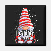 Aimant Daddy Gnome Christmas Pajamas Matching Family Grou (Devant)