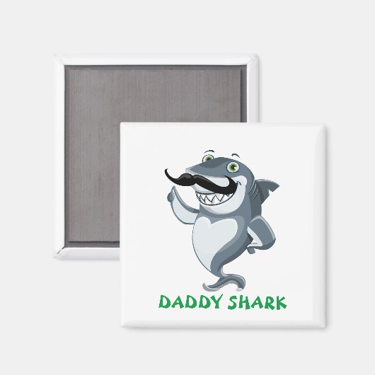 Aimant Daddy Shark (Recto/Verso)